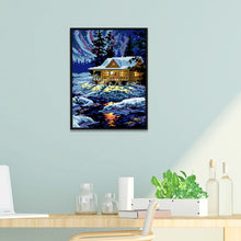 Load image into Gallery viewer, Arctic Night 11CT Stamped Cross Stitch Kit 27x38cm(canvas)
