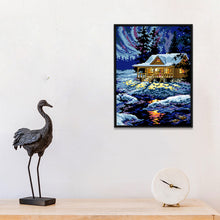 Load image into Gallery viewer, Arctic Night 11CT Stamped Cross Stitch Kit 27x38cm(canvas)
