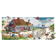 Load image into Gallery viewer, Landscape 11CT Stamped Cross Stitch Kit 58x27cm(canvas)
