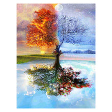 Load image into Gallery viewer, Tree 11CT Stamped Cross Stitch Kit 60x80cm(canvas)
