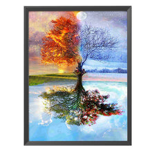 Load image into Gallery viewer, Tree 11CT Stamped Cross Stitch Kit 60x80cm(canvas)
