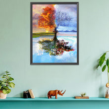 Load image into Gallery viewer, Tree 11CT Stamped Cross Stitch Kit 60x80cm(canvas)
