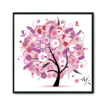 Load image into Gallery viewer, Season Money Tree (Autumn) 11CT Stamped Cross Stitch Kit 46x46cm(canvas)
