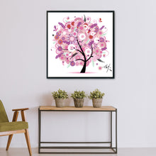 Load image into Gallery viewer, Season Money Tree (Autumn) 11CT Stamped Cross Stitch Kit 46x46cm(canvas)
