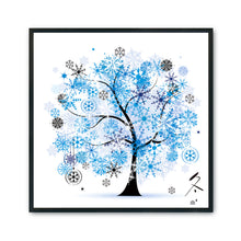 Load image into Gallery viewer, Season Money Tree (Winter) 11CT Stamped Cross Stitch Kit 46x46cm(canvas)
