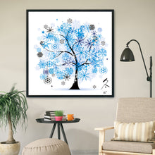 Load image into Gallery viewer, Season Money Tree (Winter) 11CT Stamped Cross Stitch Kit 46x46cm(canvas)
