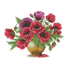 Load image into Gallery viewer, Flower 11CT Stamped Cross Stitch Kit 52x42cm(canvas)
