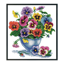 Load image into Gallery viewer, Flower 11CT Stamped Cross Stitch Kit 40x44cm(canvas)
