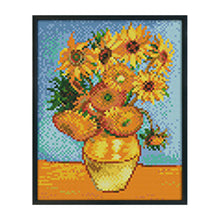 Load image into Gallery viewer, Flower 11CT Stamped Cross Stitch Kit 24x32cm(canvas)
