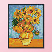 Load image into Gallery viewer, Flower 11CT Stamped Cross Stitch Kit 24x32cm(canvas)
