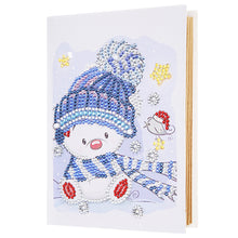 Load image into Gallery viewer, Rhinestones Craft DIY Special Shaped Snowman Diamond Painting Photo Album
