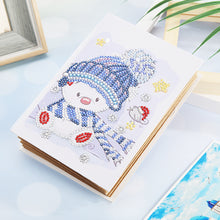Load image into Gallery viewer, Rhinestones Craft DIY Special Shaped Snowman Diamond Painting Photo Album

