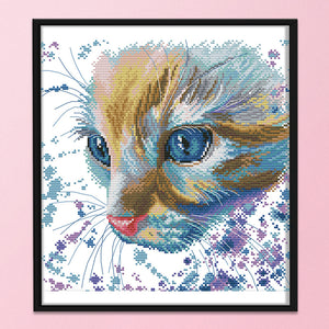 Animals 11CT Stamped Cross Stitch Kit 53x41cm(canvas)