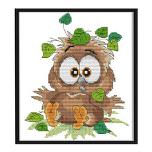 Load image into Gallery viewer, Animals 11CT Stamped Cross Stitch Kit 24x32cm(canvas)
