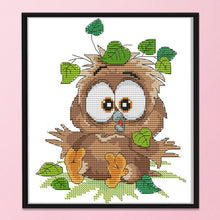 Load image into Gallery viewer, Animals 11CT Stamped Cross Stitch Kit 24x32cm(canvas)
