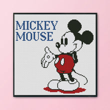 Load image into Gallery viewer, Mickey Mouse 11CT Stamped Cross Stitch Kit 30x30cm(canvas)
