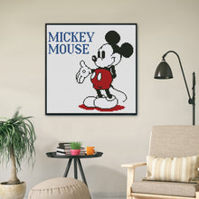 Load image into Gallery viewer, Mickey Mouse 11CT Stamped Cross Stitch Kit 30x30cm(canvas)
