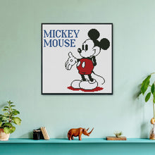 Load image into Gallery viewer, Mickey Mouse 11CT Stamped Cross Stitch Kit 30x30cm(canvas)
