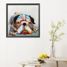 Load image into Gallery viewer, Dog 11CT Stamped Cross Stitch Kit 40x40cm(canvas)
