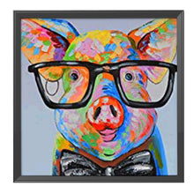 Load image into Gallery viewer, Pig 11CT Stamped Cross Stitch Kit 40x40cm(canvas)
