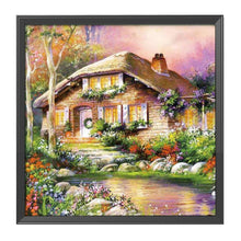 Load image into Gallery viewer, Scenery Light House 11CT Stamped Cross Stitch Kit 40x40cm(canvas)
