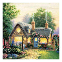 Load image into Gallery viewer, Scenery Light House 11CT Stamped Cross Stitch Kit 40x40cm(canvas)
