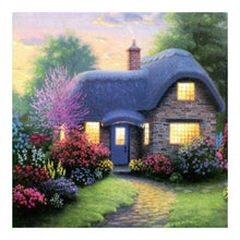 Load image into Gallery viewer, Scenery Light House 11CT Stamped Cross Stitch Kit 40x40cm(canvas)
