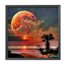 Load image into Gallery viewer, Moon Tree 11CT Stamped Cross Stitch Kit 40x40cm(canvas)
