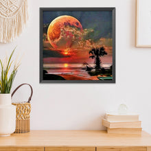 Load image into Gallery viewer, Moon Tree 11CT Stamped Cross Stitch Kit 40x40cm(canvas)
