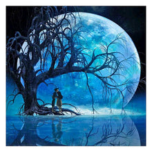 Load image into Gallery viewer, Moon Tree 11CT Stamped Cross Stitch Kit 40x40cm(canvas)
