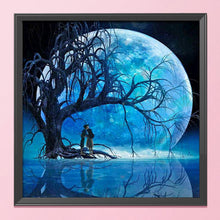 Load image into Gallery viewer, Moon Tree 11CT Stamped Cross Stitch Kit 40x40cm(canvas)
