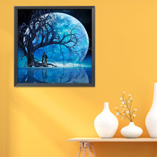 Load image into Gallery viewer, Moon Tree 11CT Stamped Cross Stitch Kit 40x40cm(canvas)
