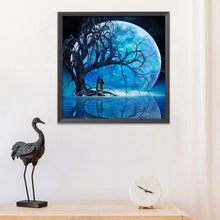 Load image into Gallery viewer, Moon Tree 11CT Stamped Cross Stitch Kit 40x40cm(canvas)
