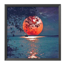 Load image into Gallery viewer, Moon Tree 11CT Stamped Cross Stitch Kit 40x40cm(canvas)
