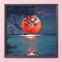 Load image into Gallery viewer, Moon Tree 11CT Stamped Cross Stitch Kit 40x40cm(canvas)
