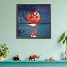 Load image into Gallery viewer, Moon Tree 11CT Stamped Cross Stitch Kit 40x40cm(canvas)
