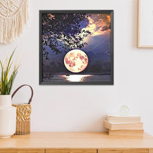 Load image into Gallery viewer, Moon Tree 11CT Stamped Cross Stitch Kit 40x40cm(canvas)
