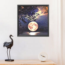 Load image into Gallery viewer, Moon Tree 11CT Stamped Cross Stitch Kit 40x40cm(canvas)
