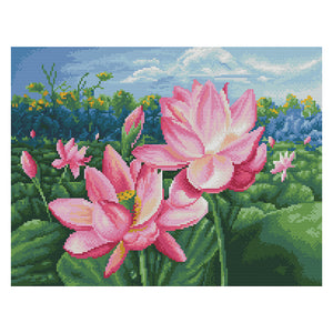 Nature 11CT Stamped Cross Stitch Kit 50x40cm(canvas)