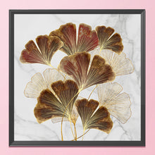 Load image into Gallery viewer, Ginkgo Leaf 11CT Stamped Cross Stitch Kit 60x60cm(canvas)
