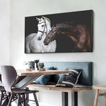 Load image into Gallery viewer, Two Horses 100x50cm(canvas) Full Round Drill Diamond Painting
