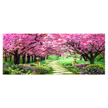 Load image into Gallery viewer, Blossom Garden 11CT Stamped Cross Stitch Kit 149x66cm(canvas)
