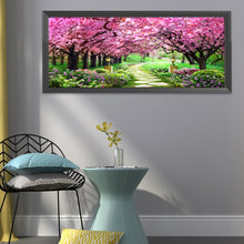 Load image into Gallery viewer, Blossom Garden 11CT Stamped Cross Stitch Kit 149x66cm(canvas)
