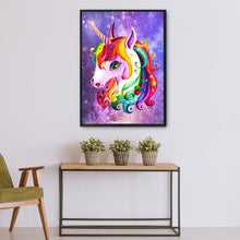 Load image into Gallery viewer, Unicorn 11CT Stamped Cross Stitch Kit 36x46cm(canvas)
