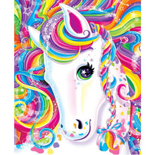 Load image into Gallery viewer, Unicorn 11CT Stamped Cross Stitch Kit 36x46cm(canvas)
