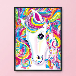 Unicorn 11CT Stamped Cross Stitch Kit 36x46cm(canvas)