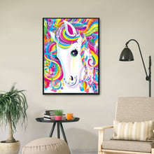 Load image into Gallery viewer, Unicorn 11CT Stamped Cross Stitch Kit 36x46cm(canvas)
