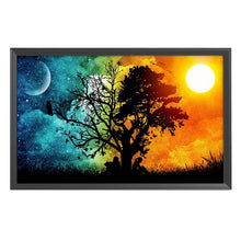 Load image into Gallery viewer, Sunset Tree 11CT Stamped Cross Stitch Kit 35x50cm(canvas)
