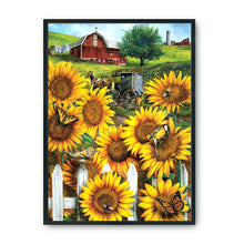 Load image into Gallery viewer, Garden Sunflower 11CT Stamped Cross Stitch Kit 36x46cm(canvas)
