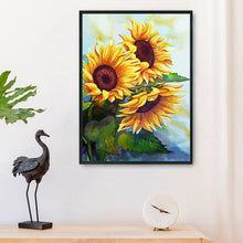 Load image into Gallery viewer, Sunflower 11CT Stamped Cross Stitch Kit 36x46cm(canvas)
